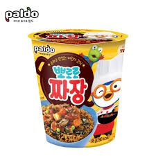 MIE INSTAN CUP PALDO PORORO JJAJANG MAKANAN KOREA MAKANAN INSTAN SNACK IMPOR MI INSTAN ANAK ENAK MURAH