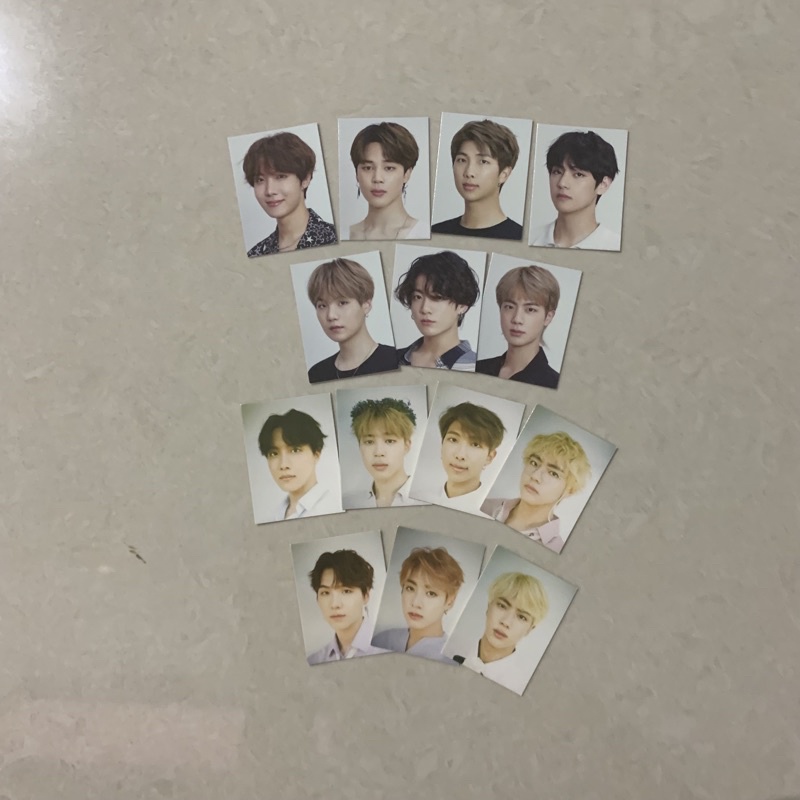 BUNDLE ID PHOTO BTS SEASON GREETINGS rm jin suga jhope jimin taehyung jungkook
