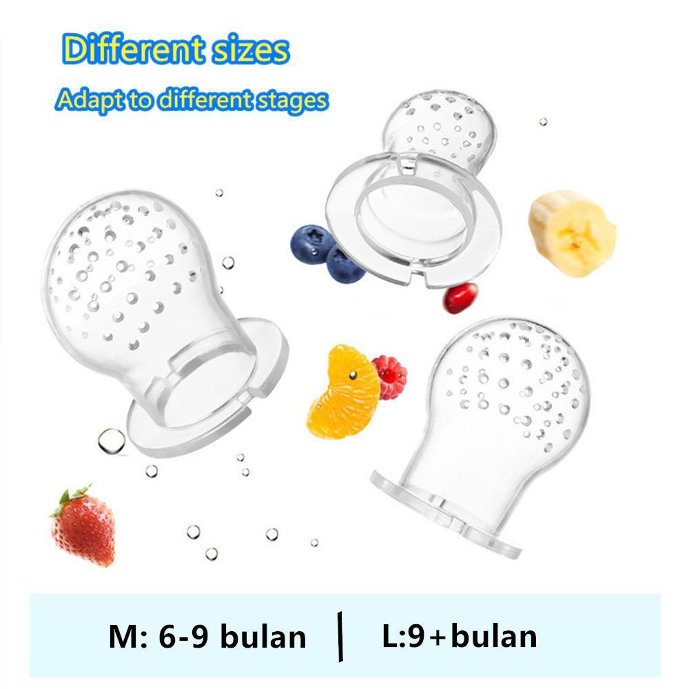 JT - EMPENG BUAH BAYI FRUIT FEEDER PACIFIER DOT Kompeng bahan lembut