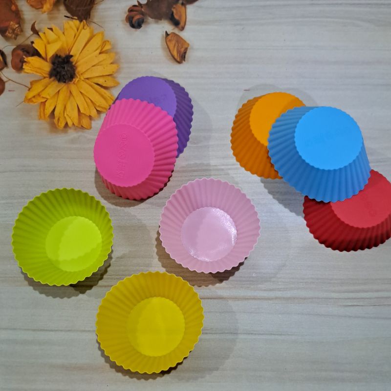 [PirantiBekal] Silicon Cup Wadah Saos Bento Tempat Silikon Bento Cup Silikon Tempat Bekal