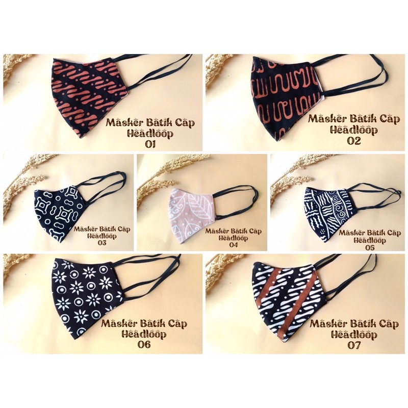 MASKER BATIK 3 LAPIS