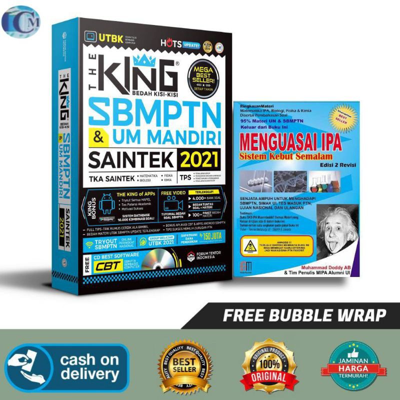 SBMPTN SAINTEK 2021 The King Bedah Kisi-Kisi + SKS Menguasai IPA