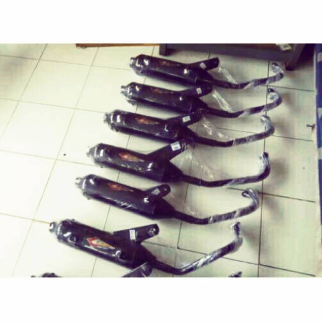 Knalpot bobokan Racing CSR Honda Vario 150 125 led