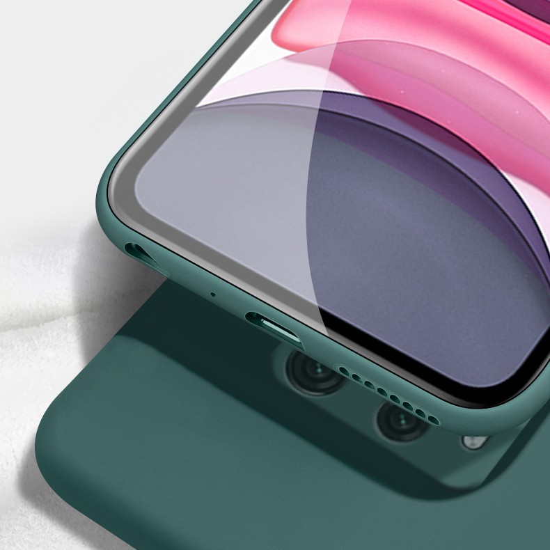 Casing Official Original Silicone Full Protection Soft Camera Protection Case Xiaomi Poco X3 NFC Pro Cover-3