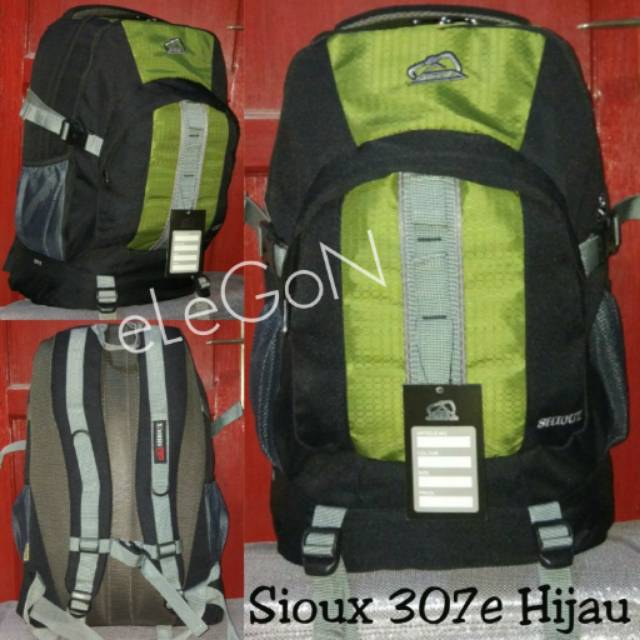 Bodypack Semi Carrier Ransel Sioux 307E Hijau Original