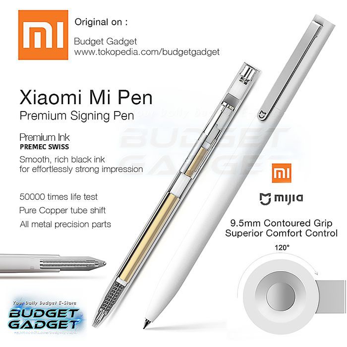 

Terbaru Xiaomi Mi Pen Pulpen / Bolpen / Ballpoint Premium (Original) Berkualitas