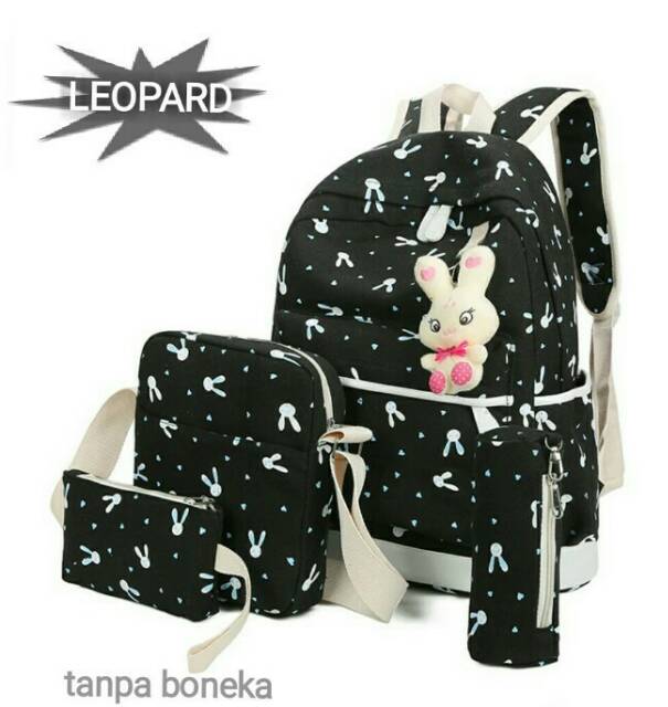 WAISTBAGS {{BISA COD}}TAS RANSEL ANAK SEKOLAH SD CEWEK KELINCI PLAYBOY