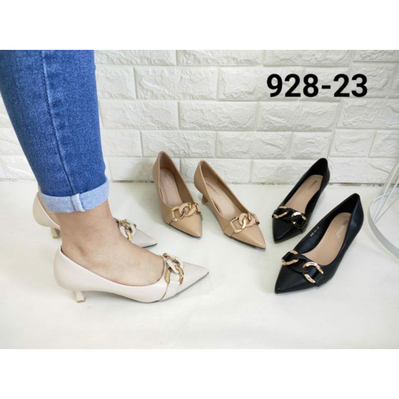 SEPATU KERJA WANITA / HEELS SIMONCELLI BRANDED IMPORT MURAH SMNCLRNT727