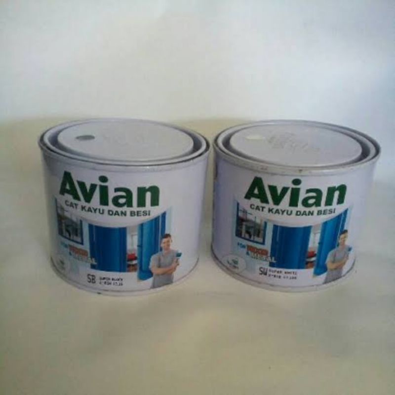 cat Avian besi dan kayu 5kg