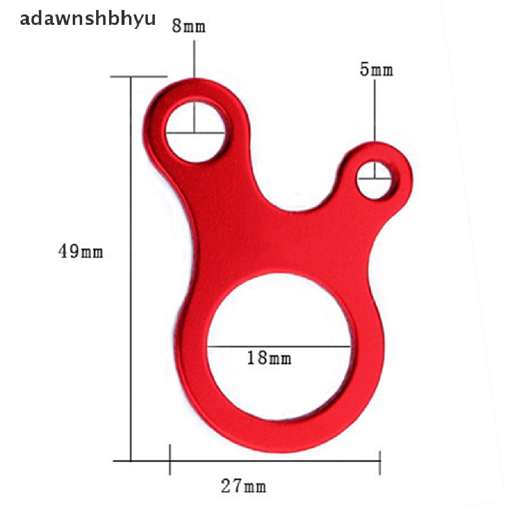 Adawnshbhyu 10pcs Simpul Cepat Tenda Tali Angin Gesper Camping Pengencang Pengait Tali Angin Gesper