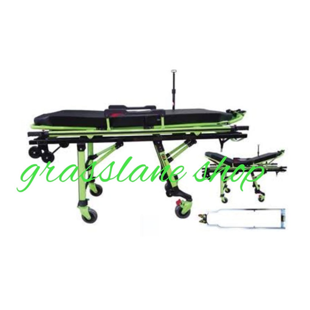 Brankar Ambulan GEA YDC 3 FWF Ambulance Stretcher Darurat Otomatis 3FWF