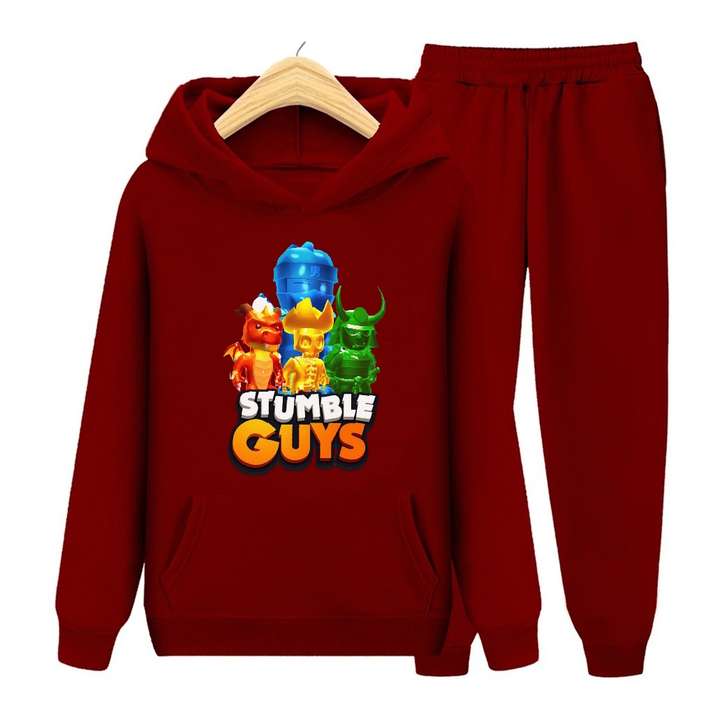 YMF - Setelan Sweater Hoodie Stumble Guys | Anak-Remaja ( SET Hoodie - SKIN SPECIAL )®