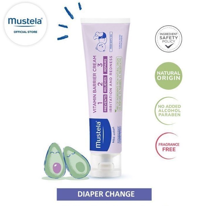 Mustela Barrier Cream 100ml exp : 12-2023