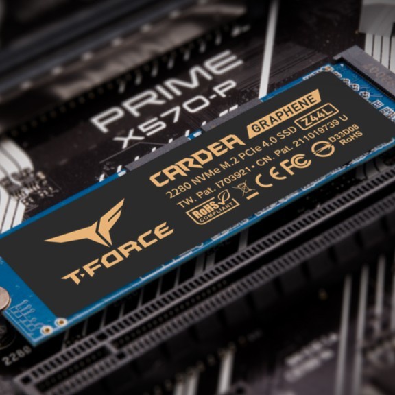 Teamgroup SSD M.2 T-FORCE Cardea Z44L 1TB PCIe Gen4x4 with NVMe