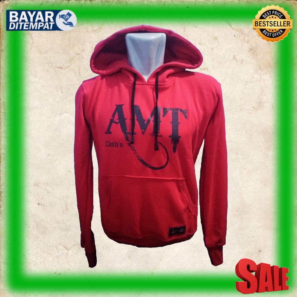 SWEATER HOODIE AMT_CLOTH'S SWEETER COWOK HODIE PRIA ATAU WANITA TERMURAH TEBAL FLEECE POLOS KEREN