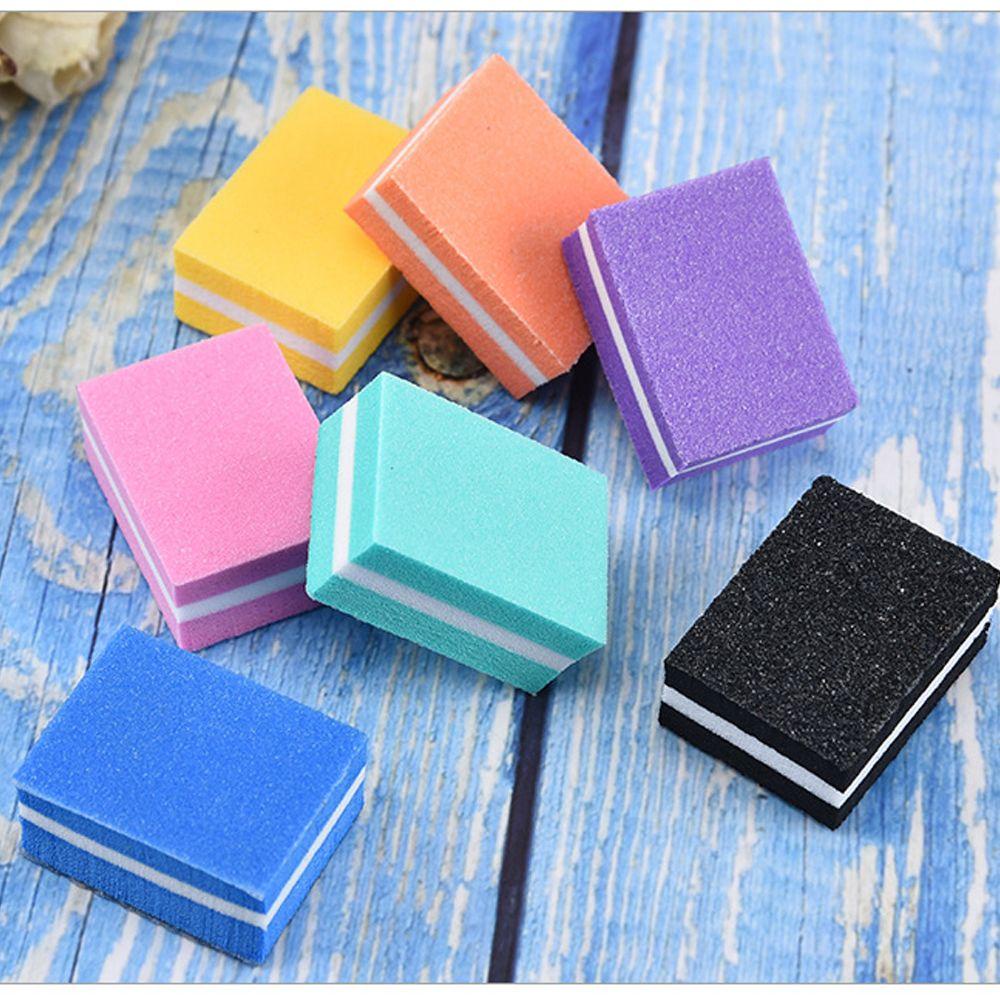 CHOOKYY Kikir Kuku Mini Mini Hot Buffer Strips Colorful Sponge Sanding Files Kutek