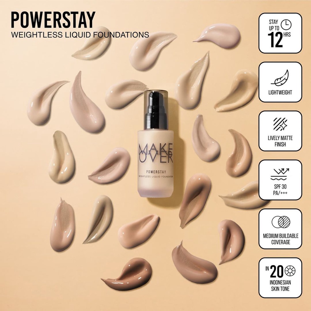 Make Over Powerstay Weightless Liquid Foundation