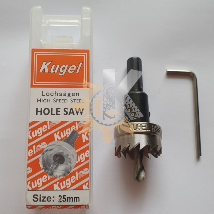 Mata Bor Besi KUGEL Hole Saw HSS 24 mm