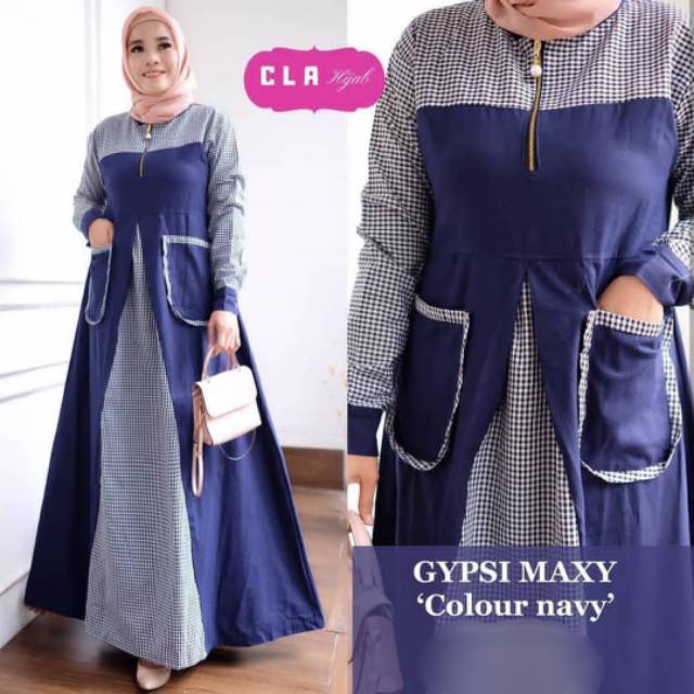 Baju Gamis Maxi GYPSY Fashion Muslim Wanita V