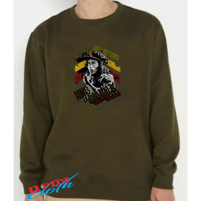 sweater pria bob marley jumbo big size suwiter wanita oversize xl-xxl-3xl-4xl-5xl