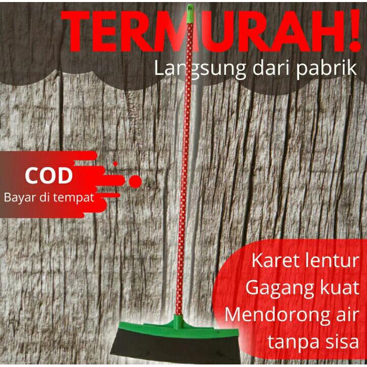 PAKET WIPER + GAGANG KAYU MURAH MERIAH