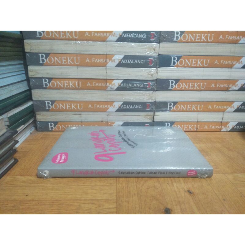 BUKU ORIGINAL - 9 LANGKAH CEPAT SELESAIKAN OUTLINE TULISAN FIKSI & NON FIKSI-1