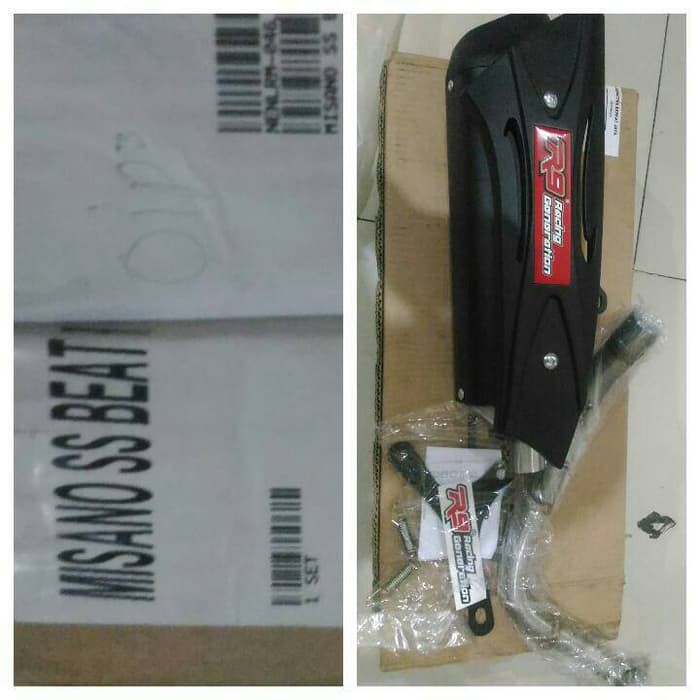 knalpot R9 misano beat-beat fi