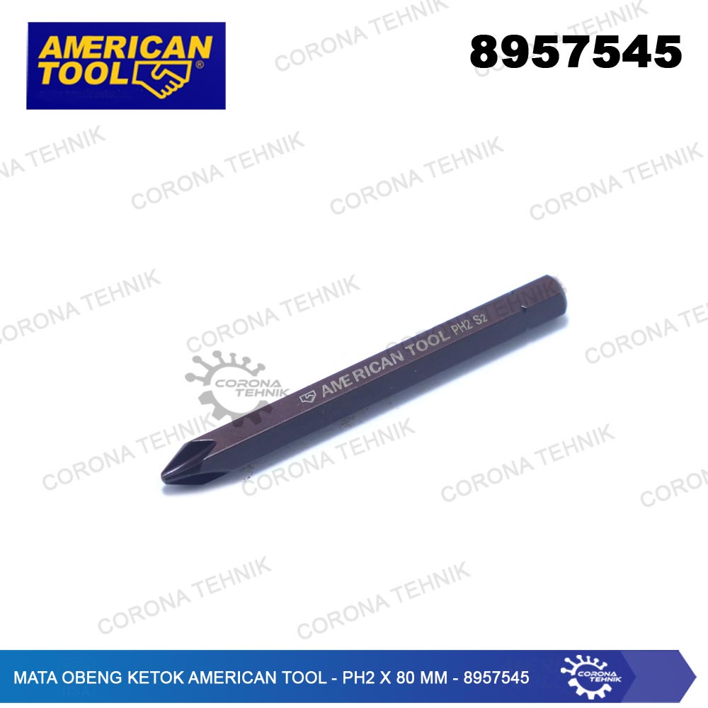 American Tool - Mata Obeng Ketok - PH2 x 80 mm - 8957545