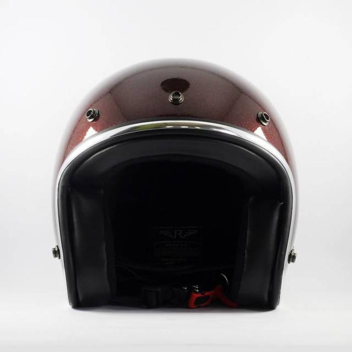Helm Helmet Sada arya metalflake brown Limited