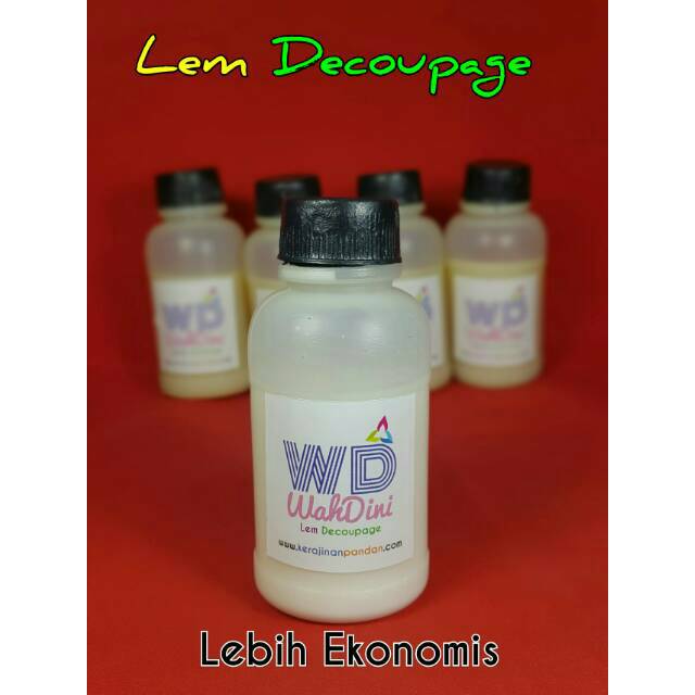 

Lem Decoupage Ekonomis 50ml