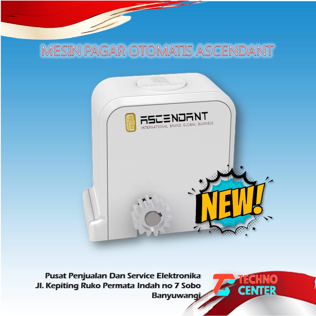 NEW MESIN PAGAR OTOMATIS | SLIDING GATE ASCENDANT TERMURAH