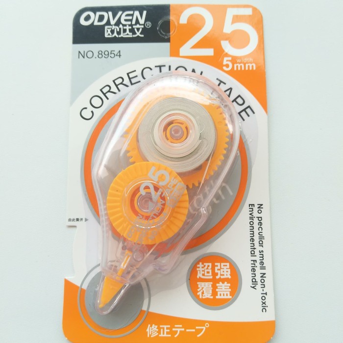 

Trendi Correction Tape / Tip Ex Kertas / Tip Ex Roll 25M X 5Mm - Fs Limited