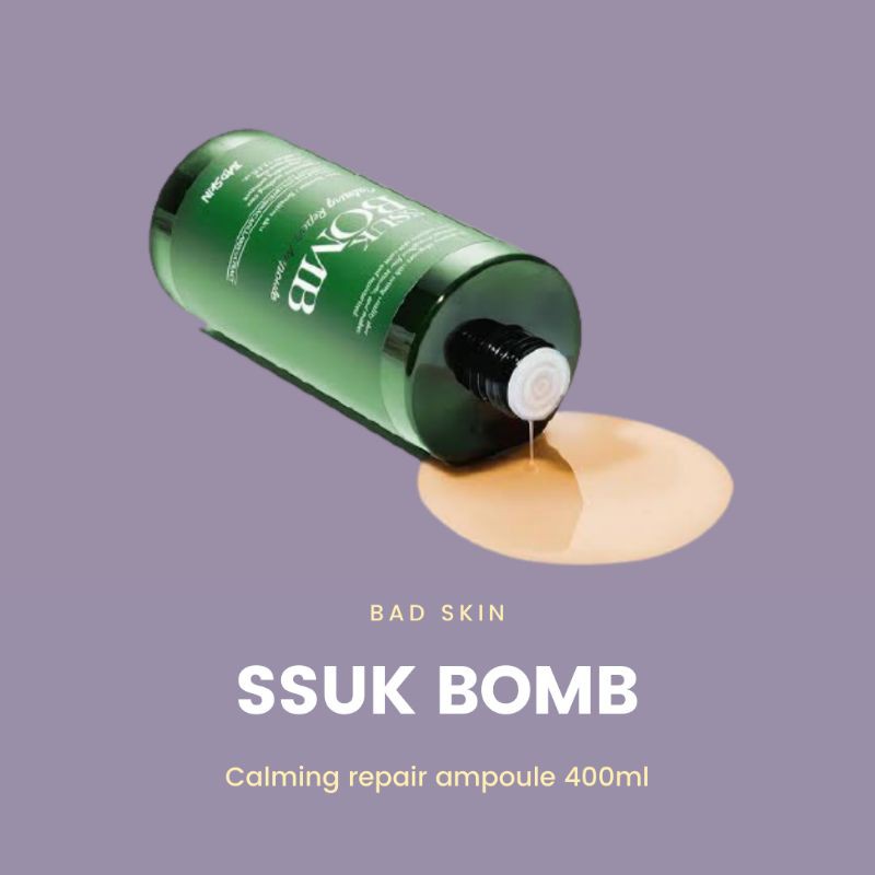 Badskin ssuk bomb calming repair ampoule 400ml
