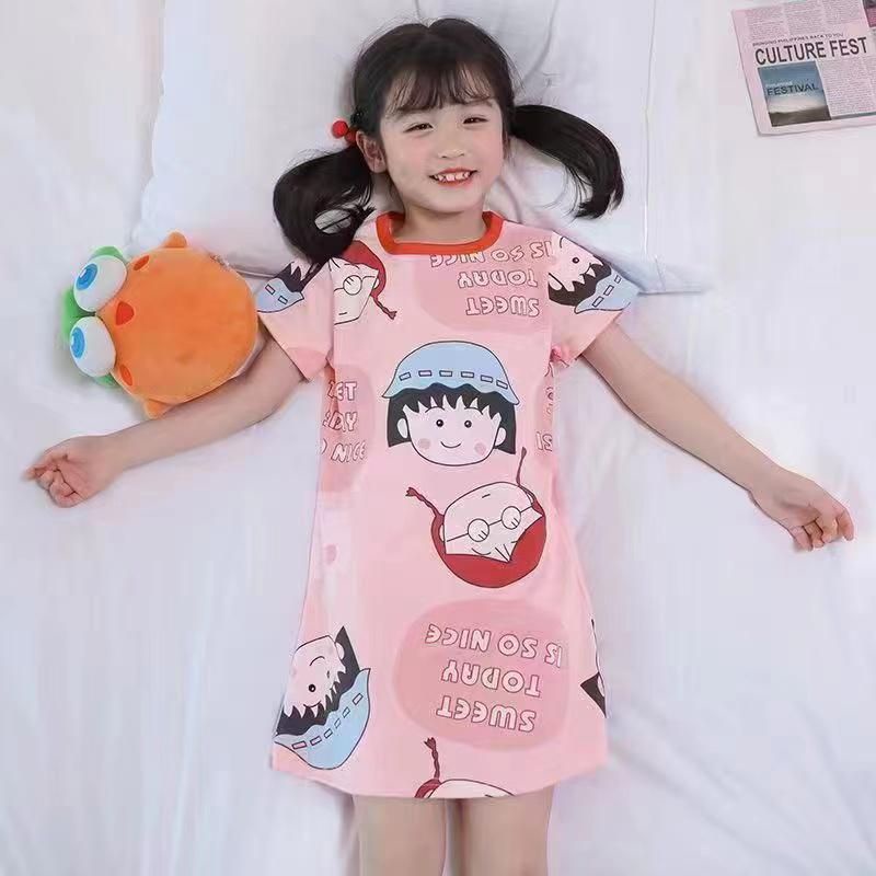 DASTER ANAK IMPORT |BAJU TIDUR ANAK KATUN/DASTER IMPORT ANAK USIA 3-12TAHUN