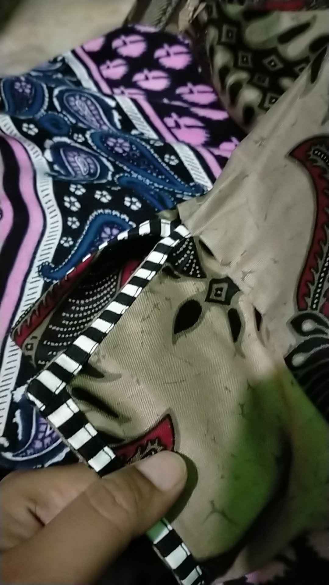 Atasan Batik Dolby Dolbi Dobby Doby Tenun Sutra Tulis Halus Katun Atbm Baron Sarombit Atasan