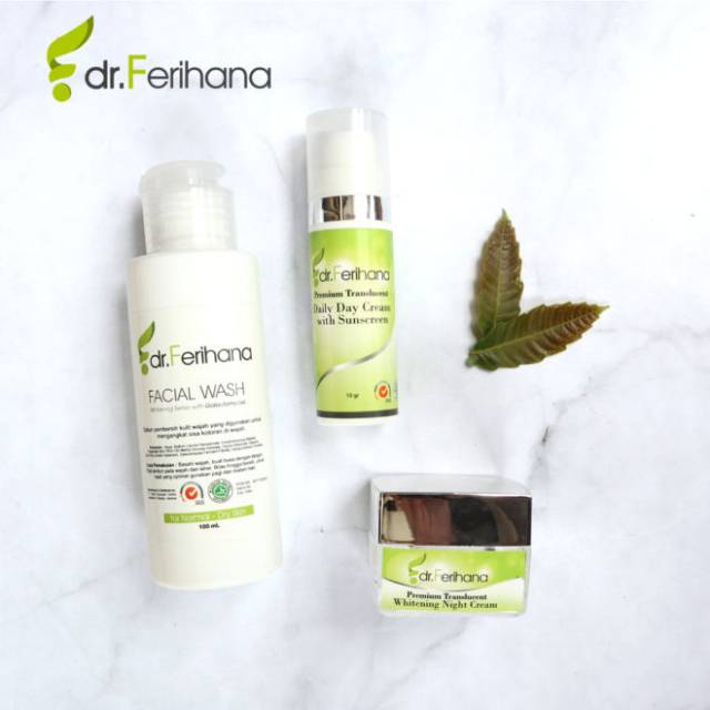 Paket Skincare Halal Premium Translucent by dr. Ferihana