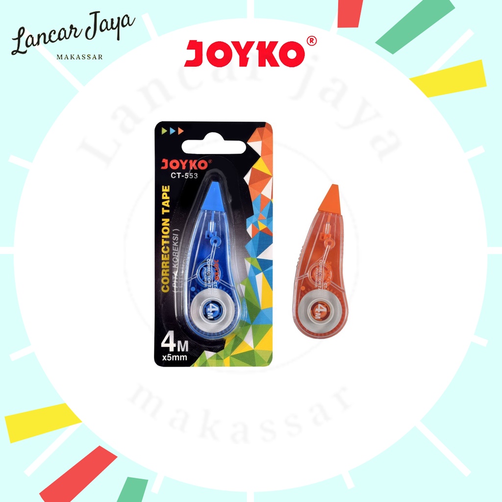 

[ 1 PCS ] Correction Tape Pita Koreksi Joyko CT-553