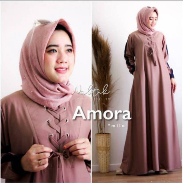 Gamis Amora ORI Nabtik by Tika Wihartono