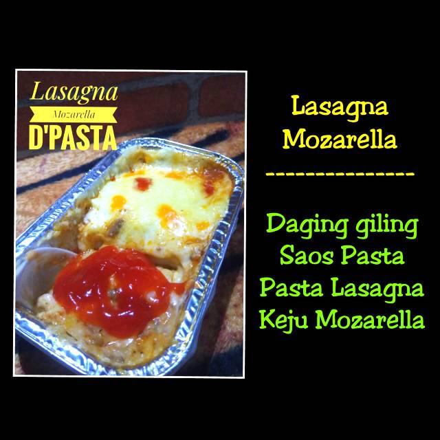 

LASAGNA MOZARELLA UKURAN 8 x13