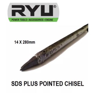 RYU MATA BOR 14 x 280 mm Bor Bobok Pahat Beton SDS plus pointed Chisel Lancip