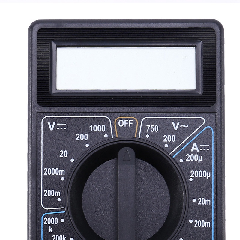 Aneng DT830B Multimeter / Voltmeter / Ammeter / Ohm Digital Mini AC / DC 750 / 1000V Dengan Layar LCD