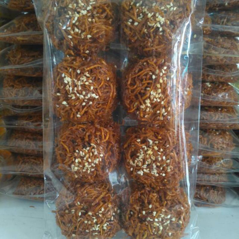 

Karabusoga / Kue Sarang Gula Aren / Sarang Balam Khas Minang