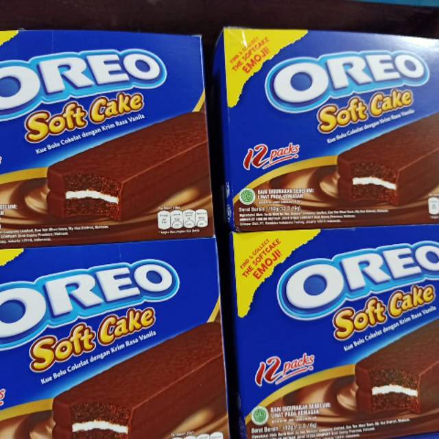 

Oreo soft cake coklat ,keju per box isi 12 pcs