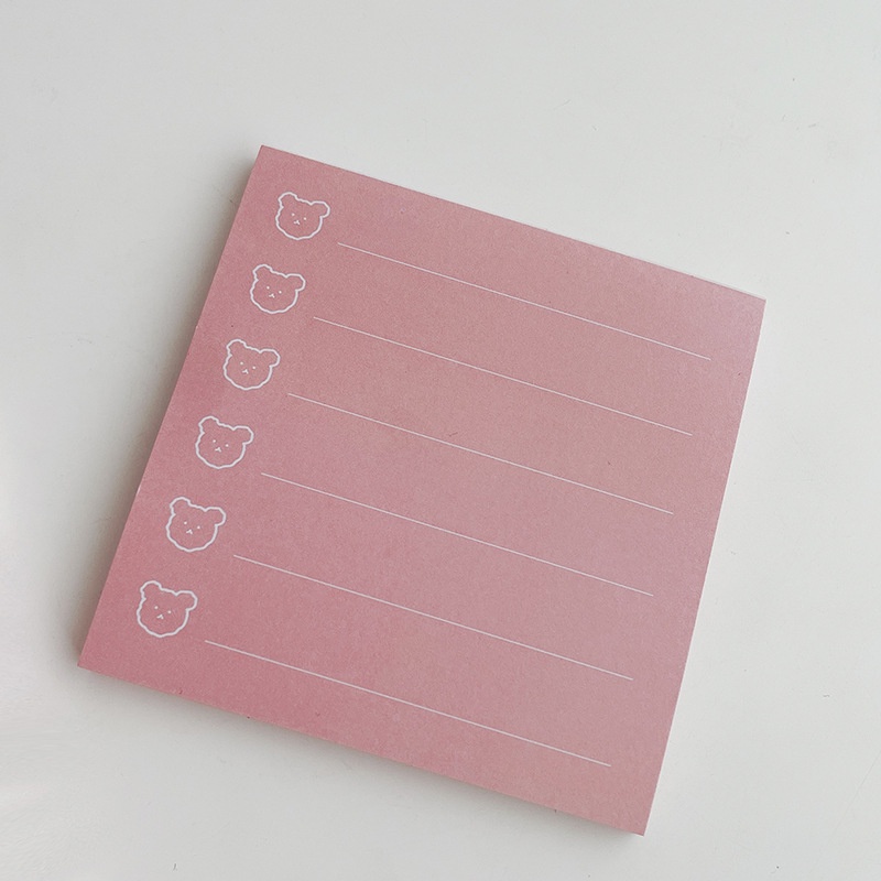 Buku Catatan / Diary Anti Lengket Motif Kartun Gummy Bear Untuk Pelajar