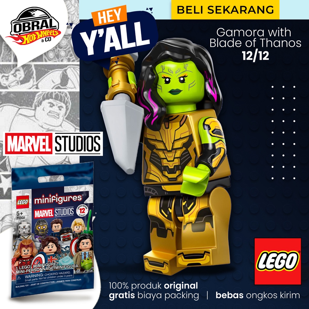 Lego Minifigures Marvel Studios - Gamora with Blade of Thanos
