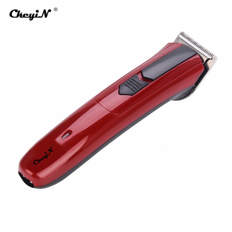 

CkeyiN Alat Cukur Elektrik Profesional Rechargeable Warna Merah Untuk Anak/Dewasa Rc332R