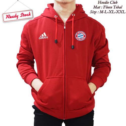 HOODIE BAYERN MUNICH RED