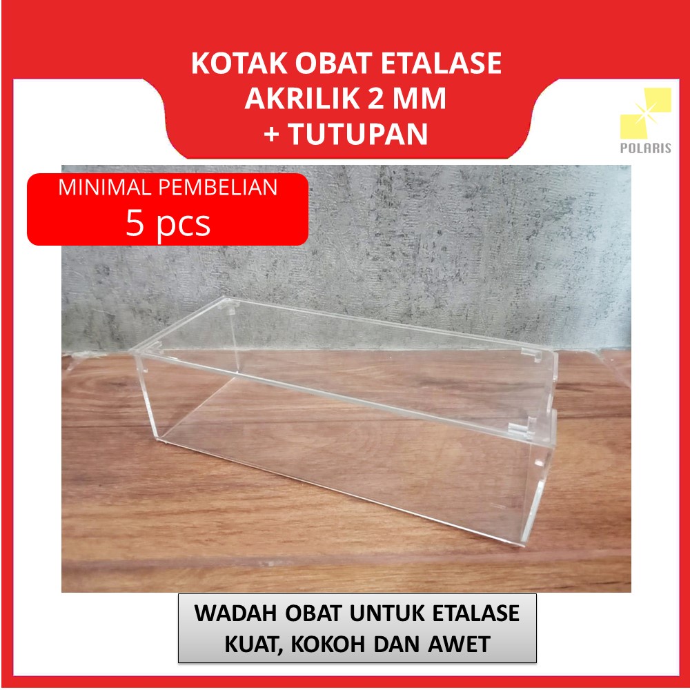 KOTAK OBAT KECIL + TUTUPAN