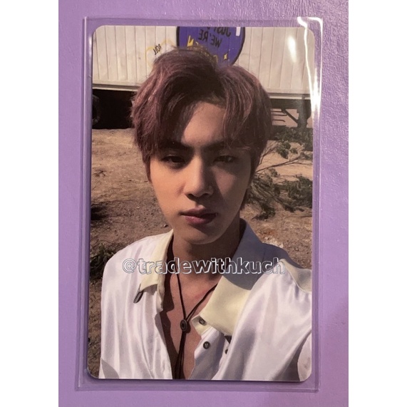 photocard BTS Butter M2U Jin PC
