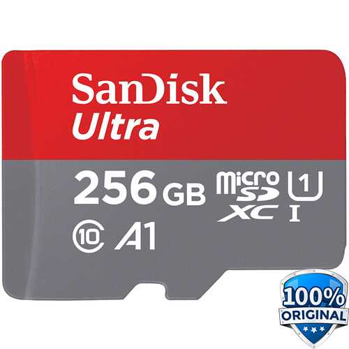 MLNSHP SanDisk Ultra microSDXC Card UHS-I Class 10 A1 (120MB/s) SDSQUA4-GN6MN